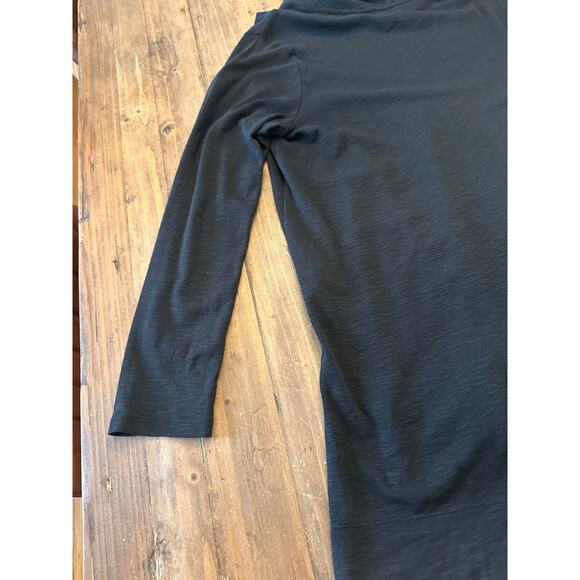 J Jill Tunic Size Large 100% Pima Cotton Cowl Neck Pullover Top Blouse Shirt - Picture 12 of 14